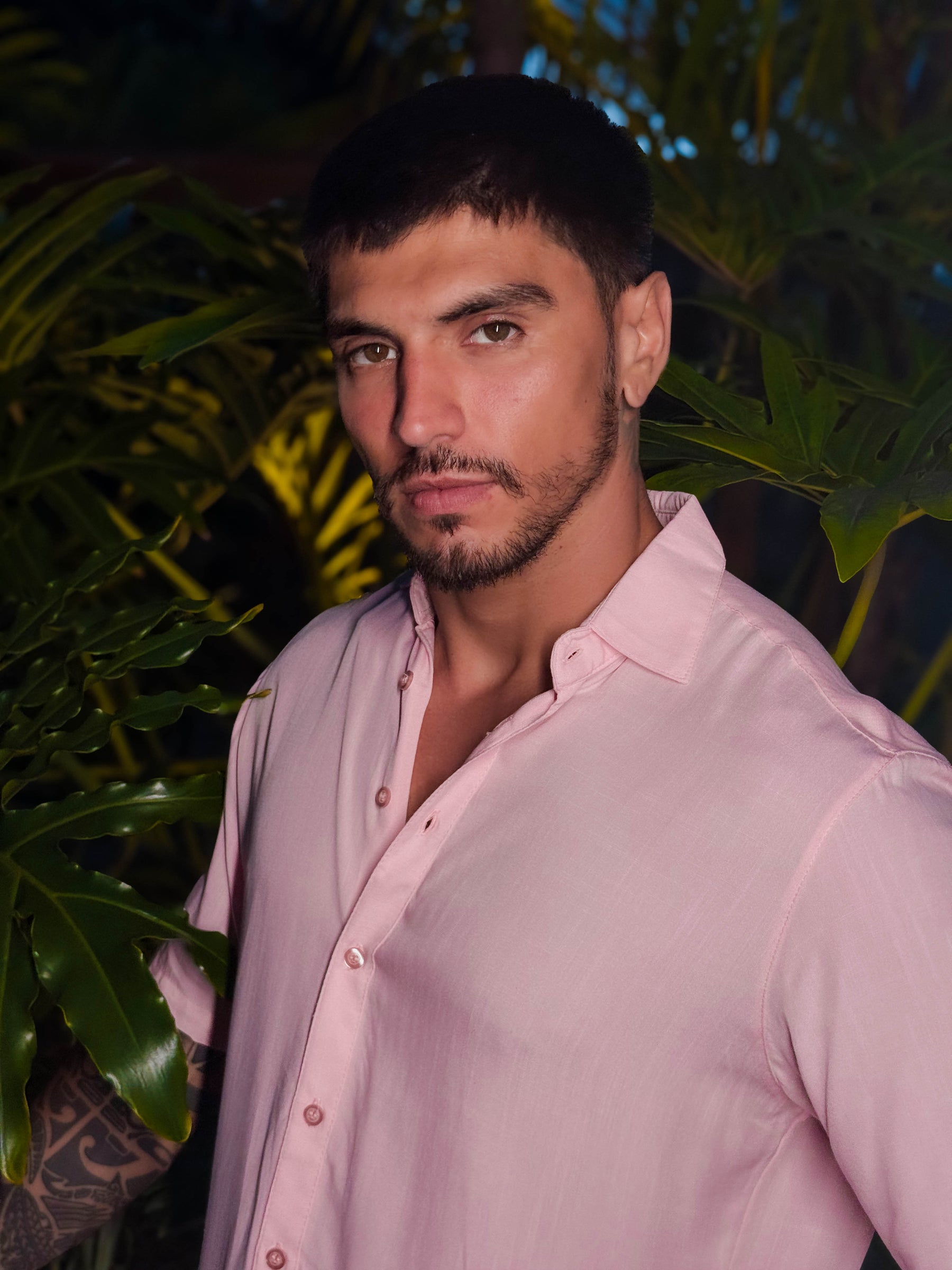 Camisa Main Conforte Social - Rosa