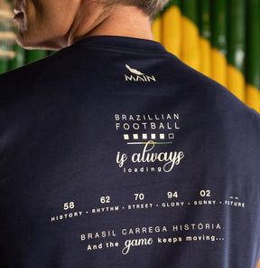 CAMISA SELEÇÃO BRASILEIRA MAIN - AZUL