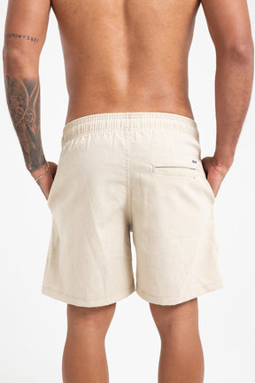 Short de Linho - Natural