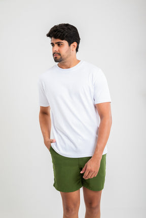Camisa em Algodão Pima - Branco