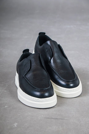 SLIP ON ROSSI LISO PRETO