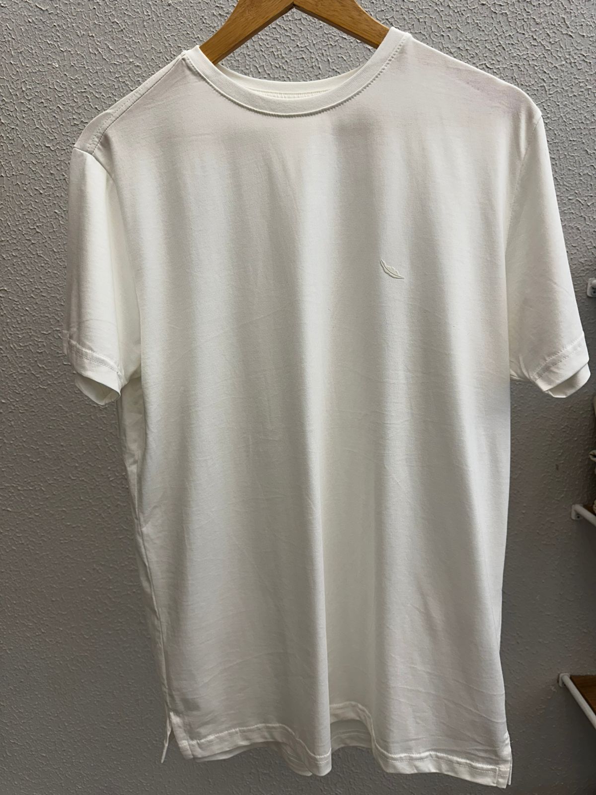 Camisa em Algodão Pima - Off White
