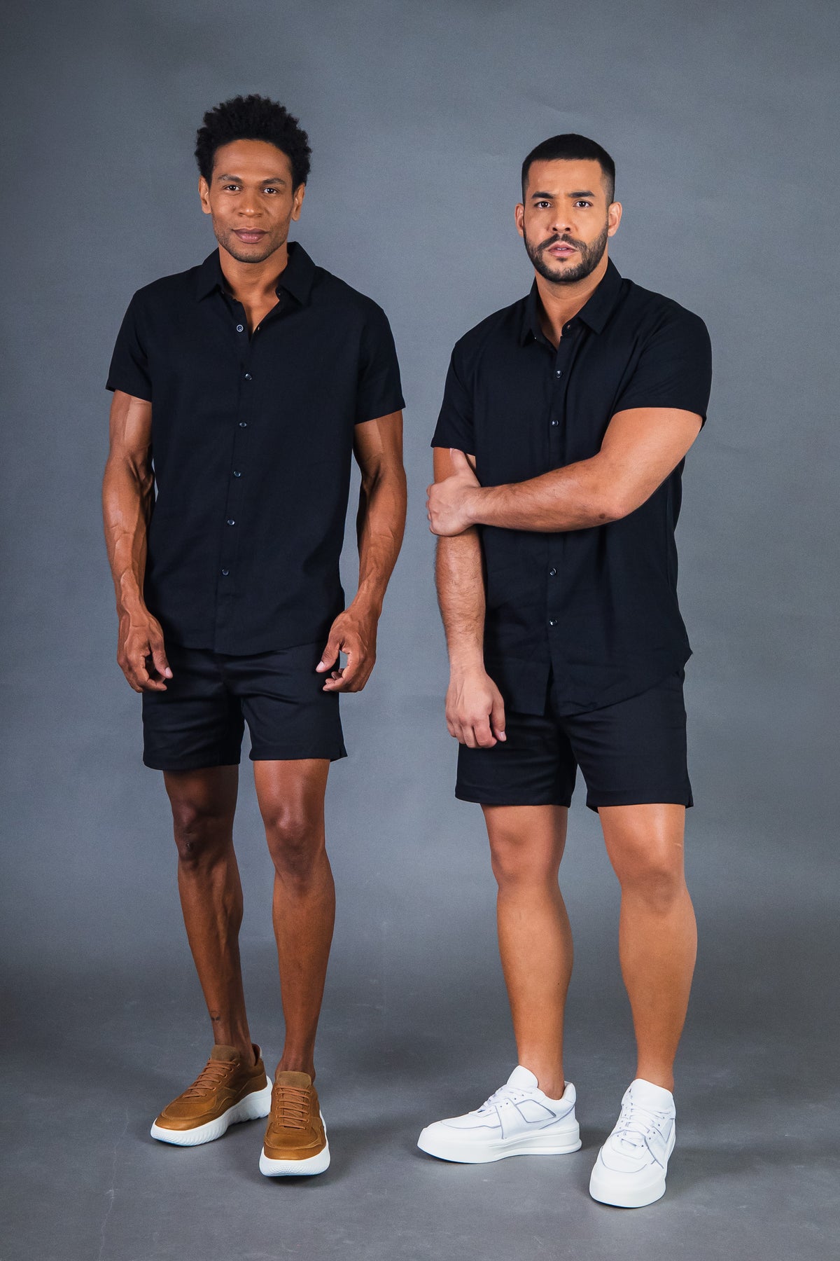 CAMISA DE LINHO - BLACK