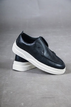 SLIP ON ROSSI LISO PRETO