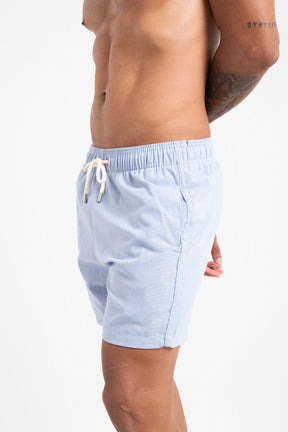 Short de Linho - Azul Bebê